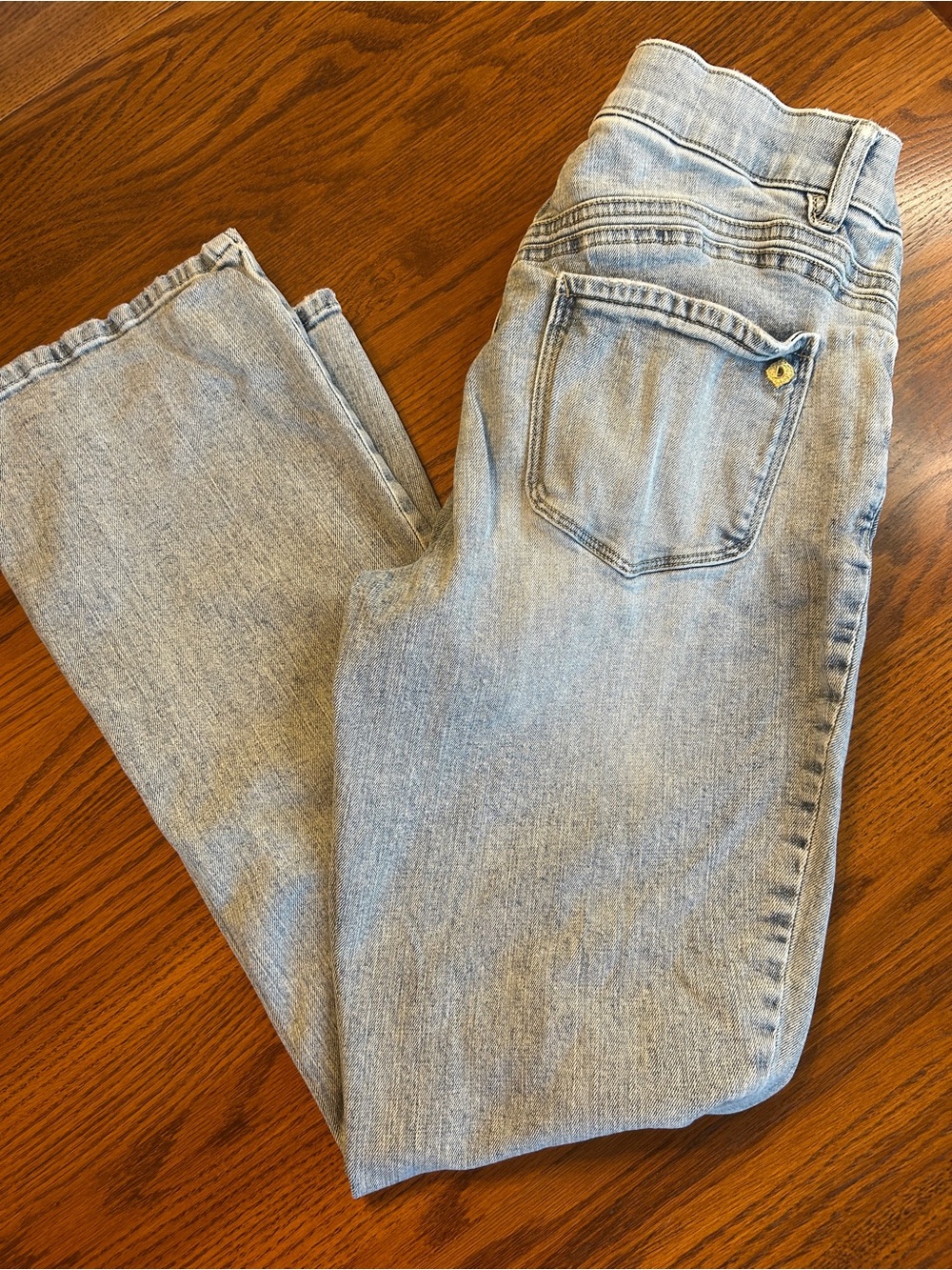 Democracy Light Blue Straight Leg Jeans